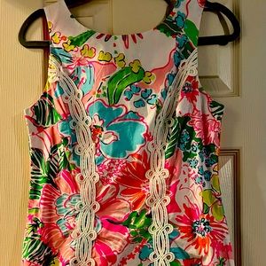 Lilly Pulitzer Target Collection Dress. Pineapple zip back. Smoke free home.